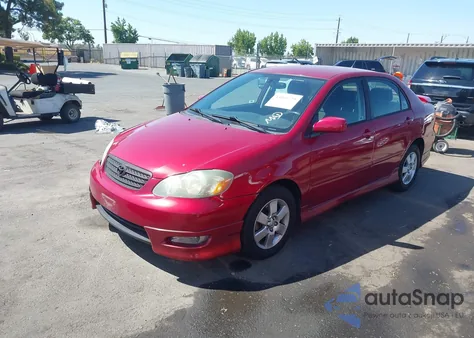 2006 Toyota Corolla S from USA, damaged, VIN 1NXBR32E26Z753065